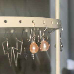 Pearl Dangle Earrings